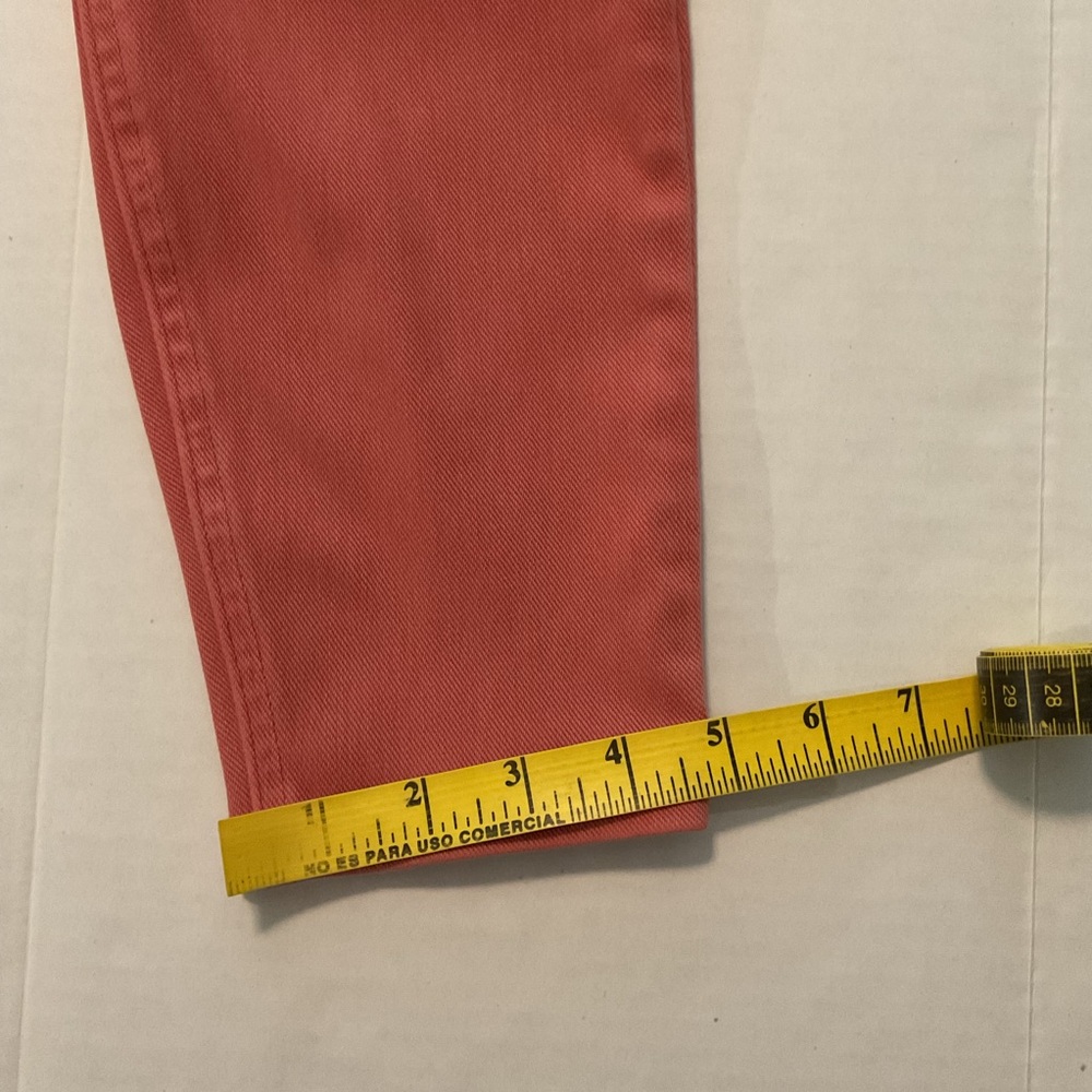 Spanx Women’s Jeanish Ankle Leggings Coral Red - Picture 4 of 10